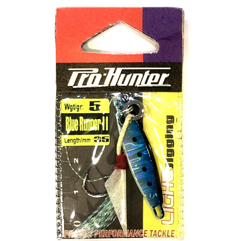 Пількер Pro-Hunter Blue Runer II w/single assist hook 5g #10 фото 2