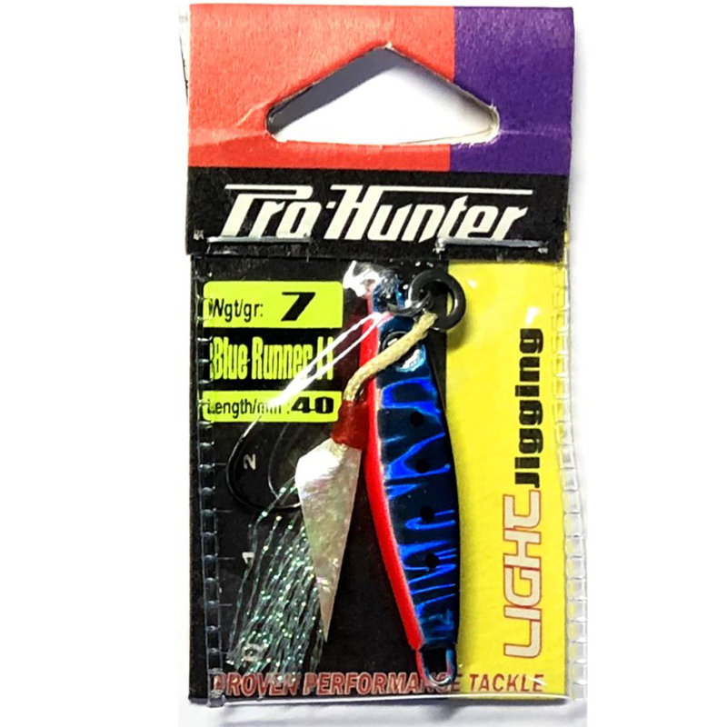 Пількер Pro-Hunter Blue Runer II w/single assist hook 7g #02 фото 2