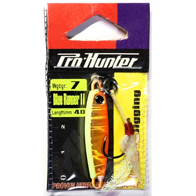 Пількер Pro-Hunter Blue Runer II w/single assist hook 7g #03 фото 4