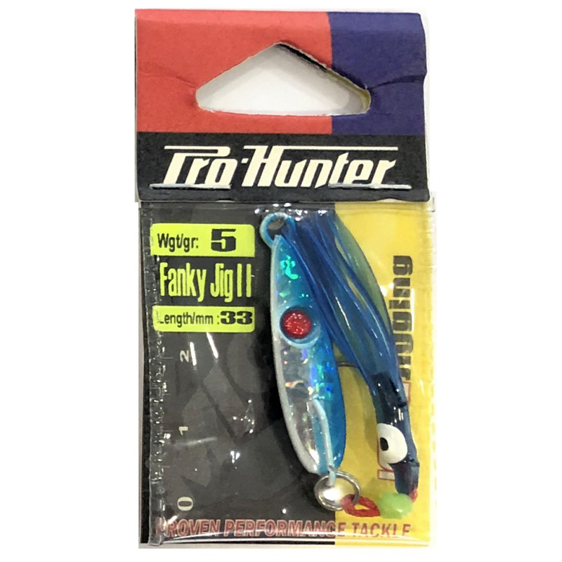 Пількер Pro-Hunter Fanky Jig II  w/skirt assist hook 5g #01 фото 3