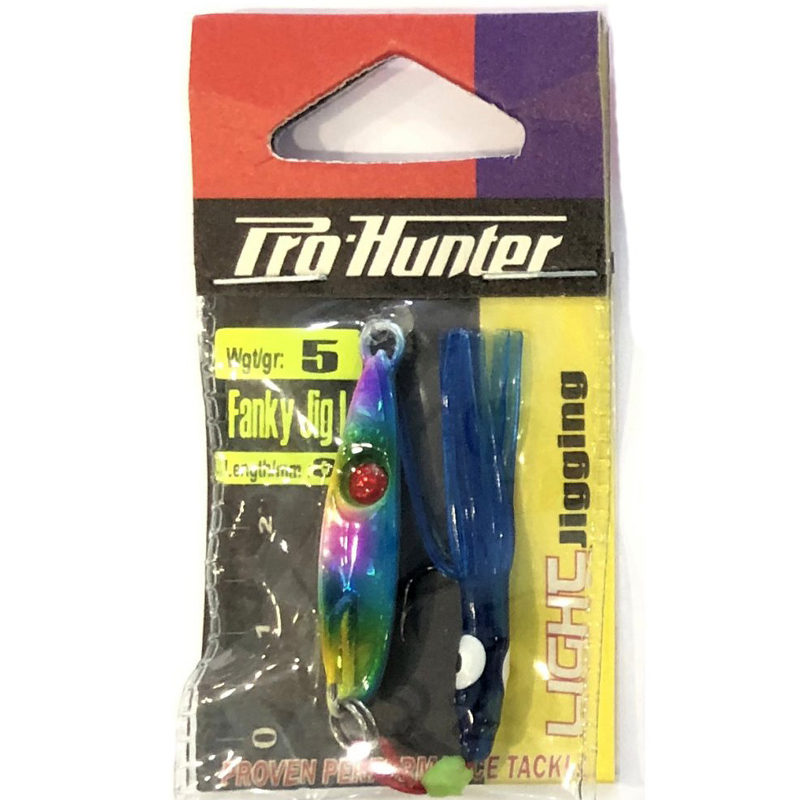 Пількер Pro-Hunter Fanky Jig II  w/skirt assist hook 5g #05 фото 3
