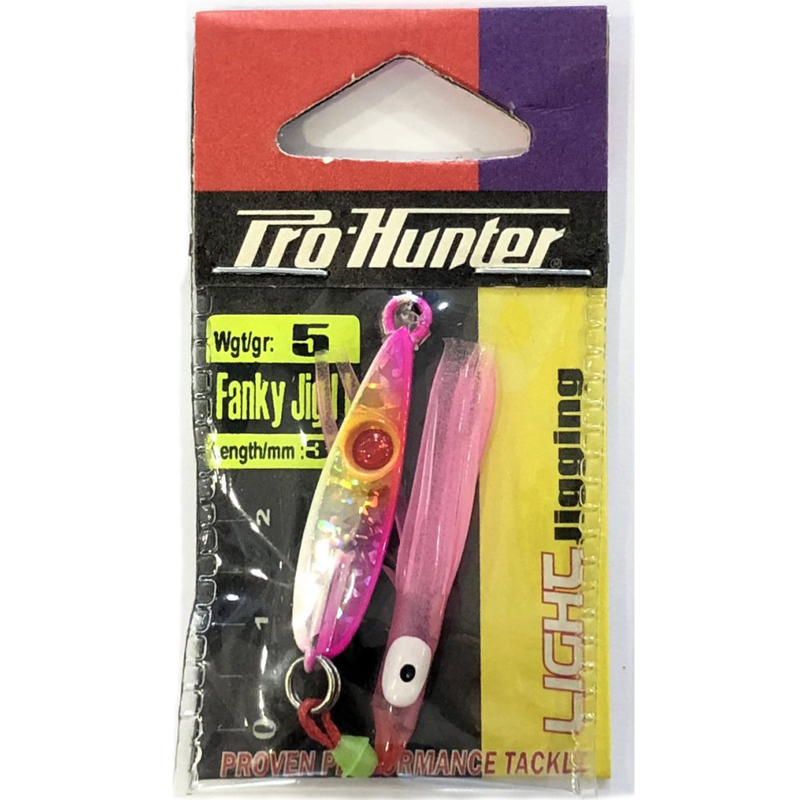 Пількер Pro-Hunter Fanky Jig II  w/skirt assist hook 5g #05 фото 5