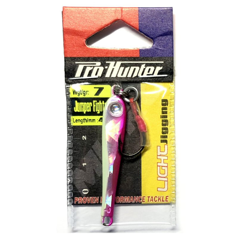 Пількер Pro-Hunter Jumper Fighter  w/single assist hook 7g #02
