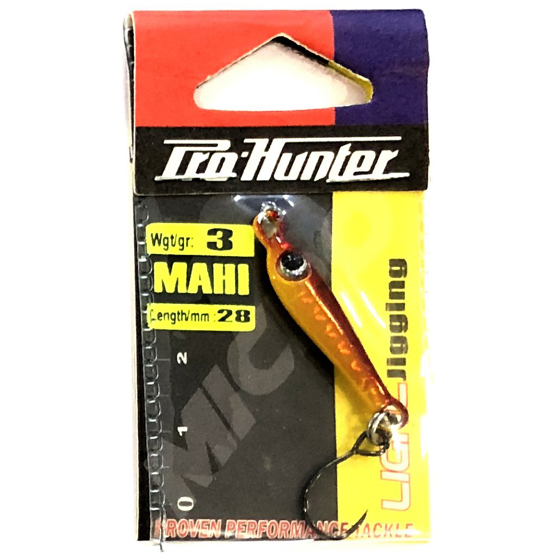 Пількер Pro-Hunter Mahi w/single hook 3g #11 фото 2