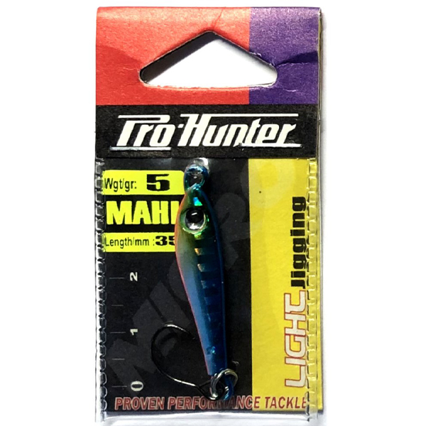 Пількер Pro-Hunter Mahi w/single hook 5g #10 фото 4