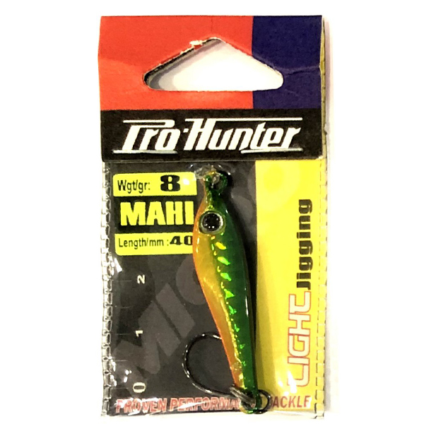 Пількер Pro-Hunter Mahi w/single hook 8g #03