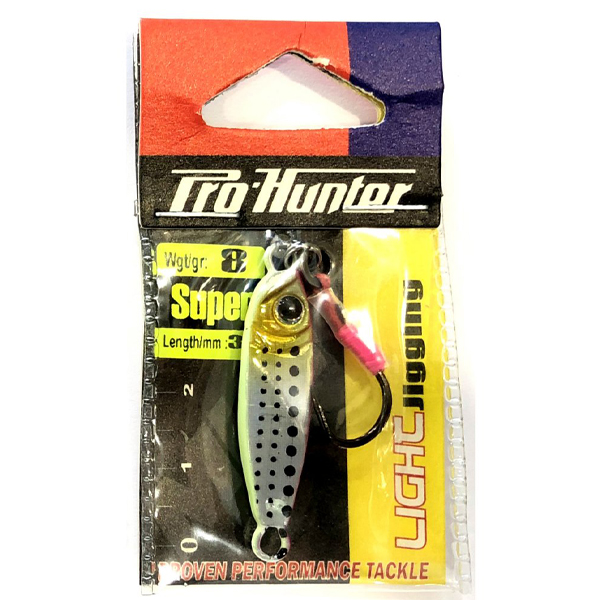 Пилькер Pro-Hunter Super w/single assist hook 8g #39
