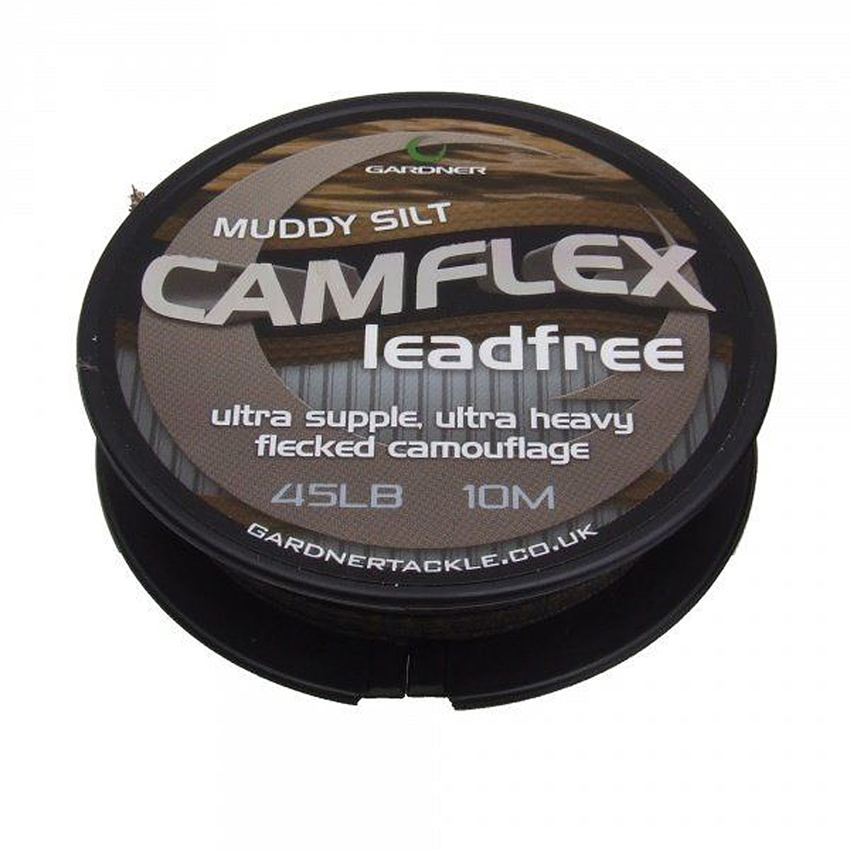 Лідкор Gardner Camflex Leadfree без свинца 45Ib 20.4kg Muddy Silt
