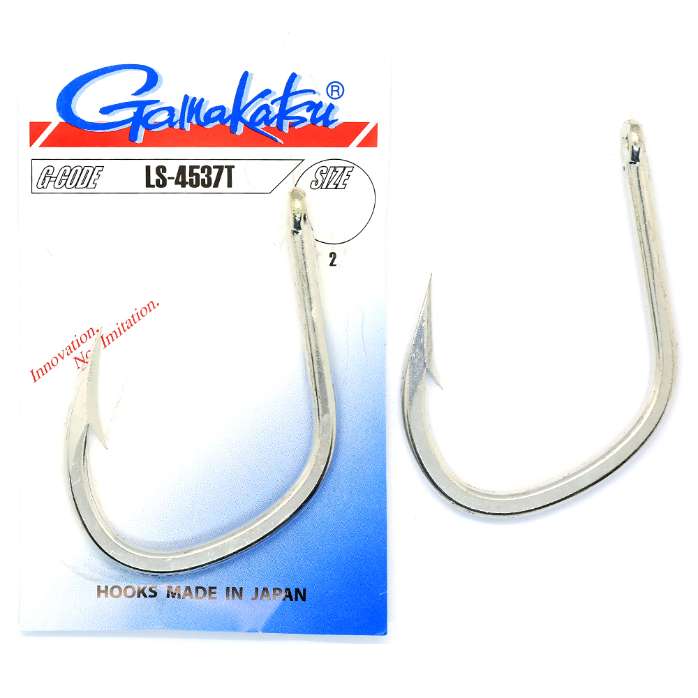 Крючки одинарные Gamakatsu LS-4537Т Tinned №12/0 2pc