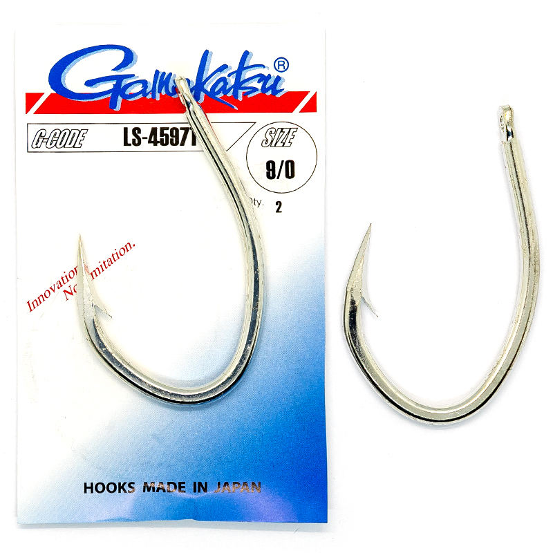 Крючки одинарные Gamakatsu LS-4597Т Tinned №9/0 2pc