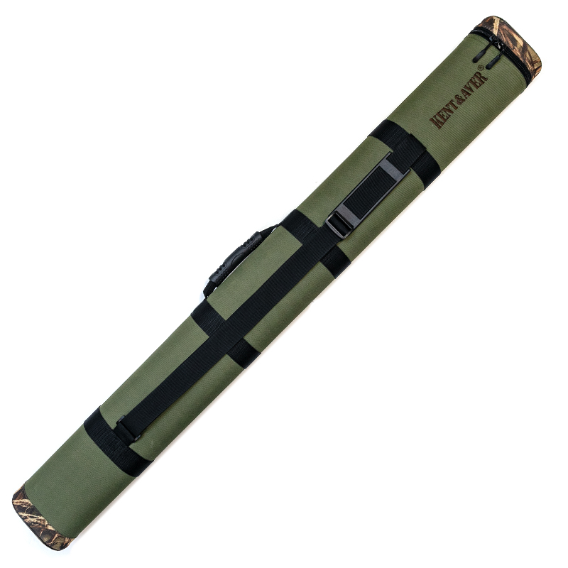 Тубус овальный 2pcs rods зелёный 130х65mm 1150mm