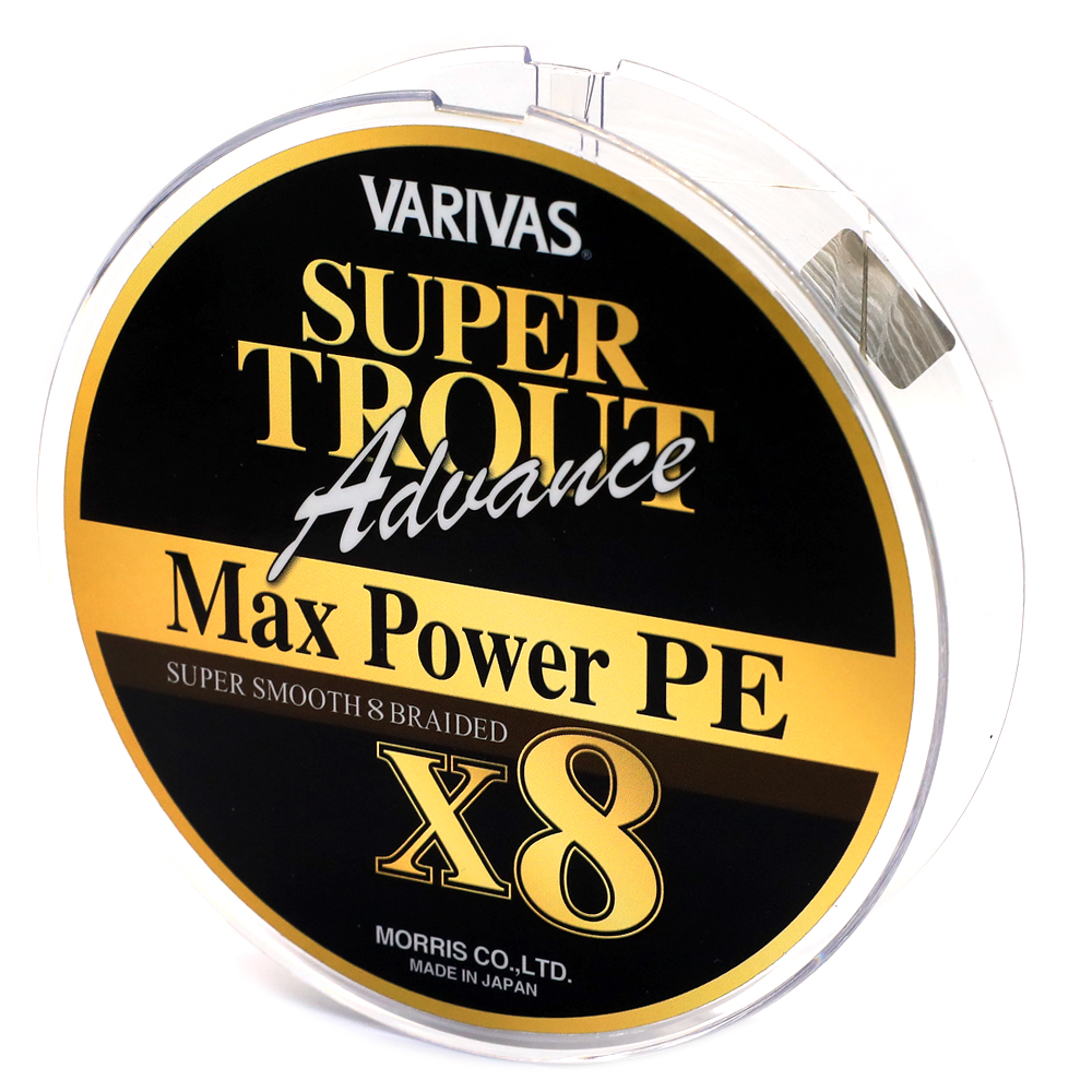 Шнур Varivas Trout Advance Max Power PE X8 150m 10.8kg 0.185mm #1.2 фото 2