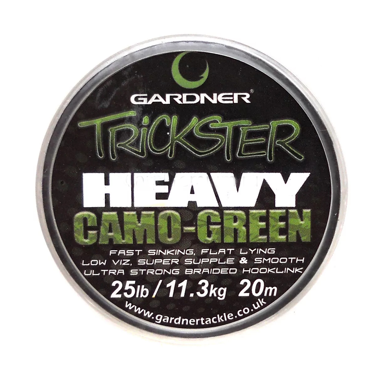 Повідцевий матеріал Gardner Trickster Heavy Camo 25Lb 11.3kg зелений