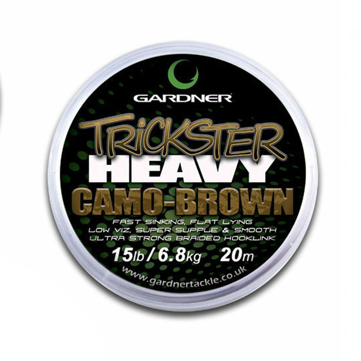 Повідцевий матеріал Gardner Trickster Heavy Camo 30Lb 13.3kg коричневий фото 2