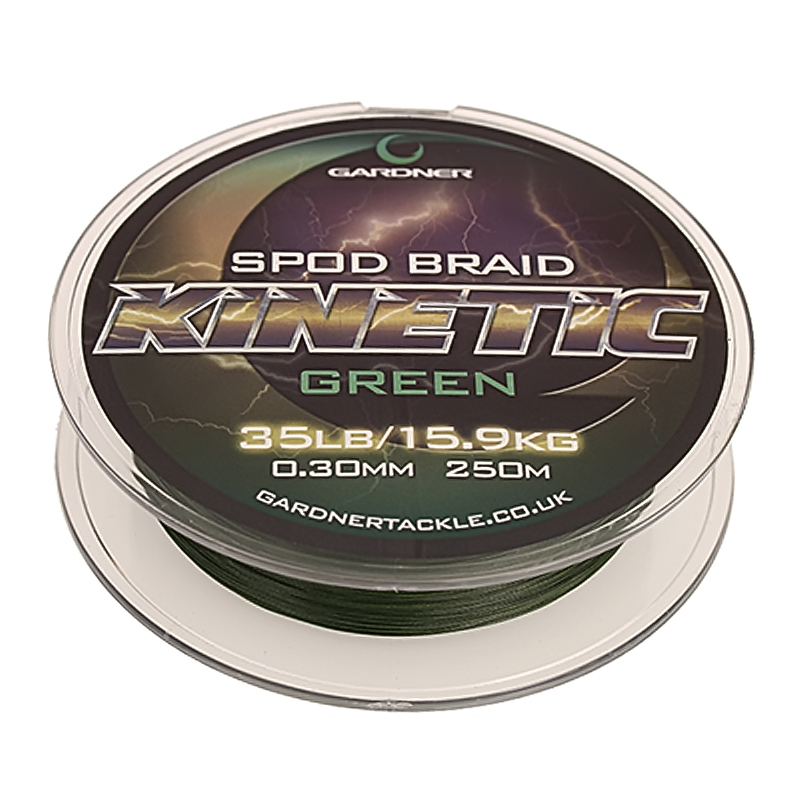 Шнур Gardner Kinetic Spod Braid 35Lb 15.9kg 0.3mm 250m