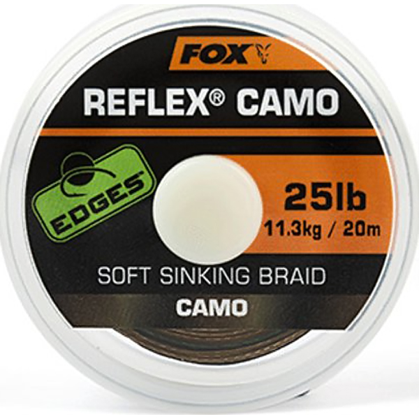 Повідцевий матеріал Fox Edges Reflex Camo 20m 11.2kg/25lb