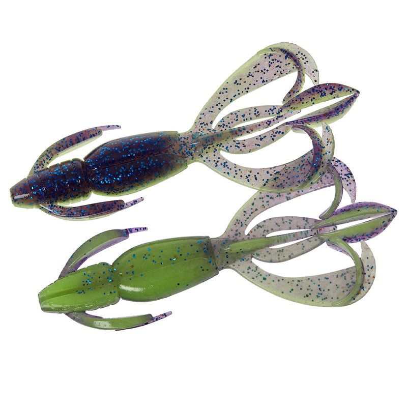 Силикон Keitech Crazy Flapper 2.8" pal#06 Violet Lime Berry