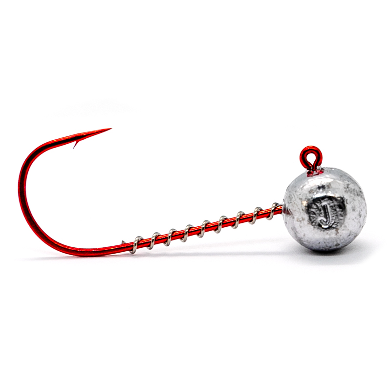 Джигголовка Jigger Fudo AB Red Jig 5/0 6g 5pcs фото 4