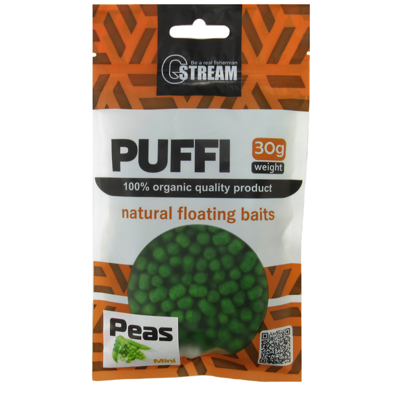 Повітряне пінотісто G.Stream Puffi Grizzly Baits горох mini 30g