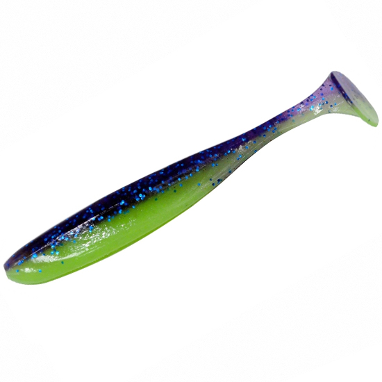 Силікон Keitech Easy Shiner 4.5" ea#15 Grape Chart Red flk фото 21