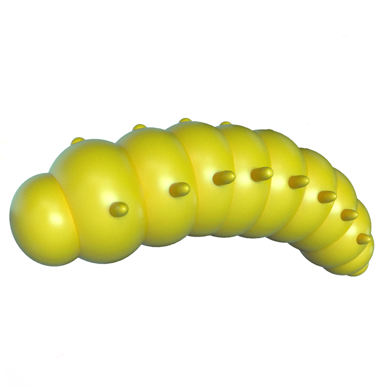 Силікон Fresh Lures Mokhnatka 1.2" сир #112 фото 3