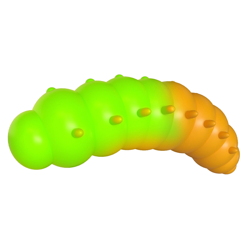 Силикон Fresh Lures Mokhnatka 1.8" сыр #110 фото 6