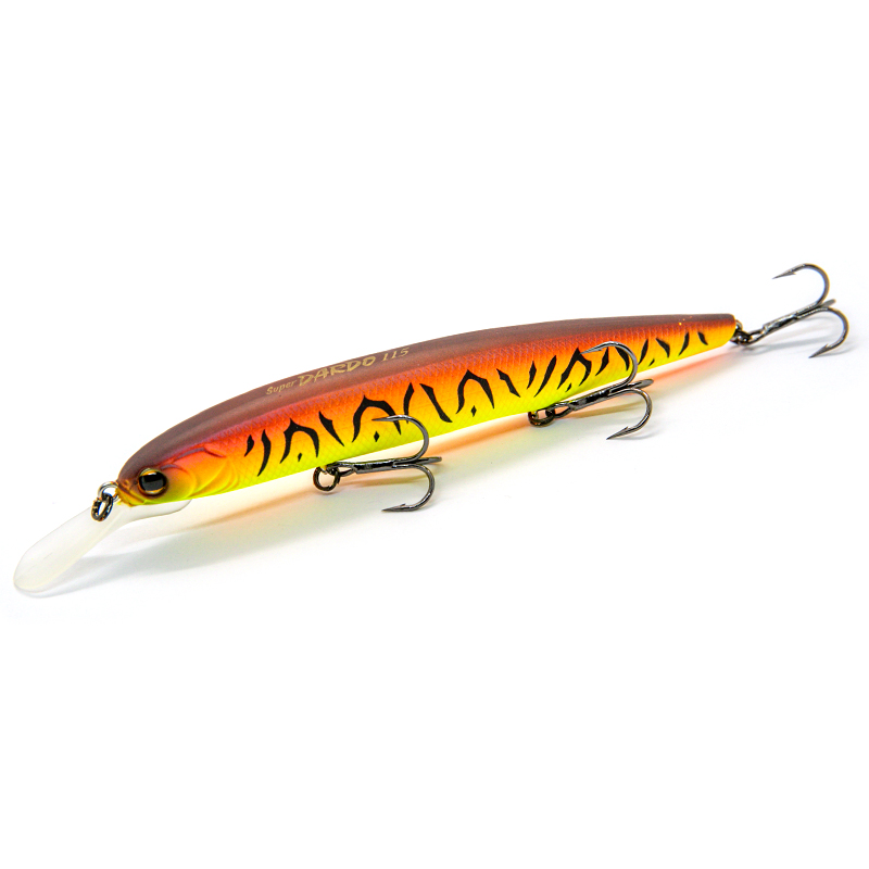 Воблер Imakatsu Super Dardo 115SP 115mm 15g 1.2-1.5m #46 Matt Red Hot Tiger