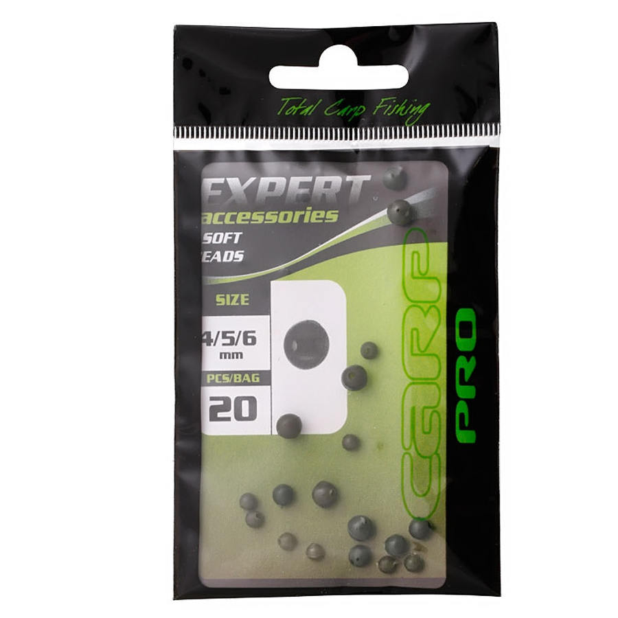 Набор бусинок Carp Pro 4mm 5mm 6mm 20pc