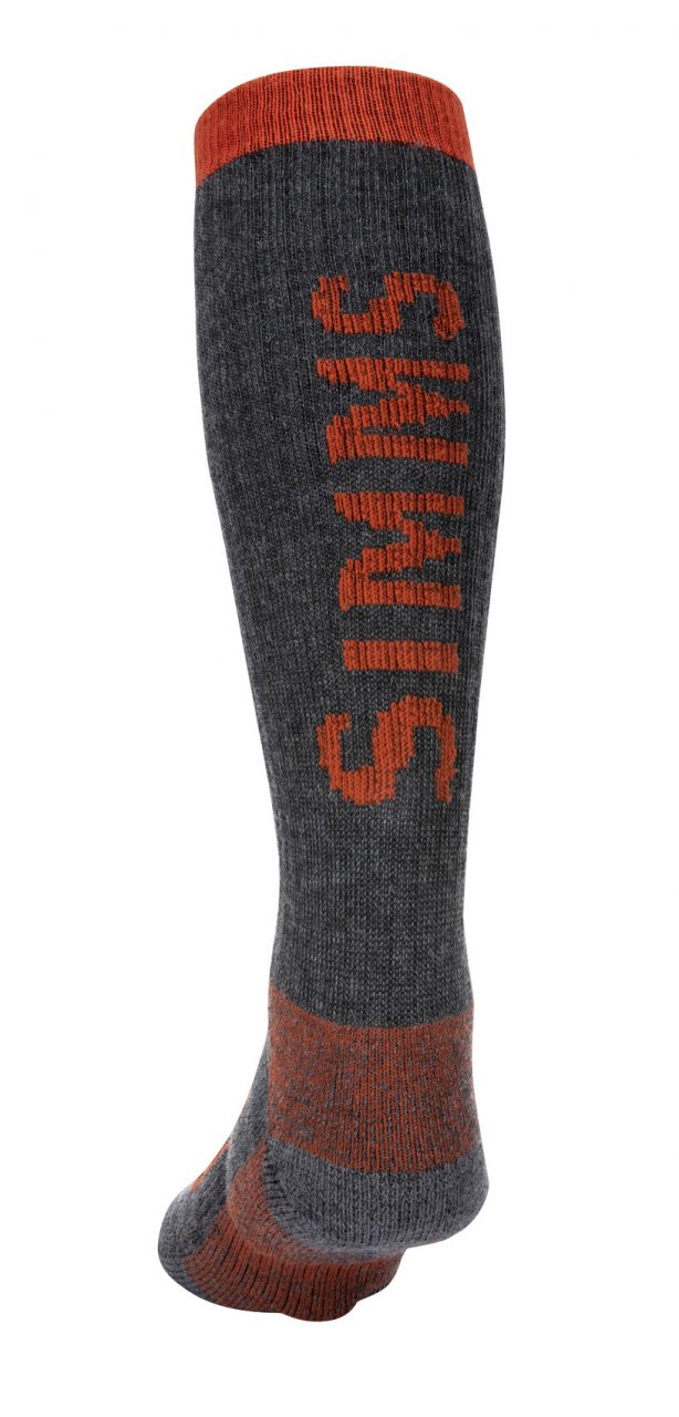 Носки Simms Merino Thermal OTC Sock Carbon XL фото 3