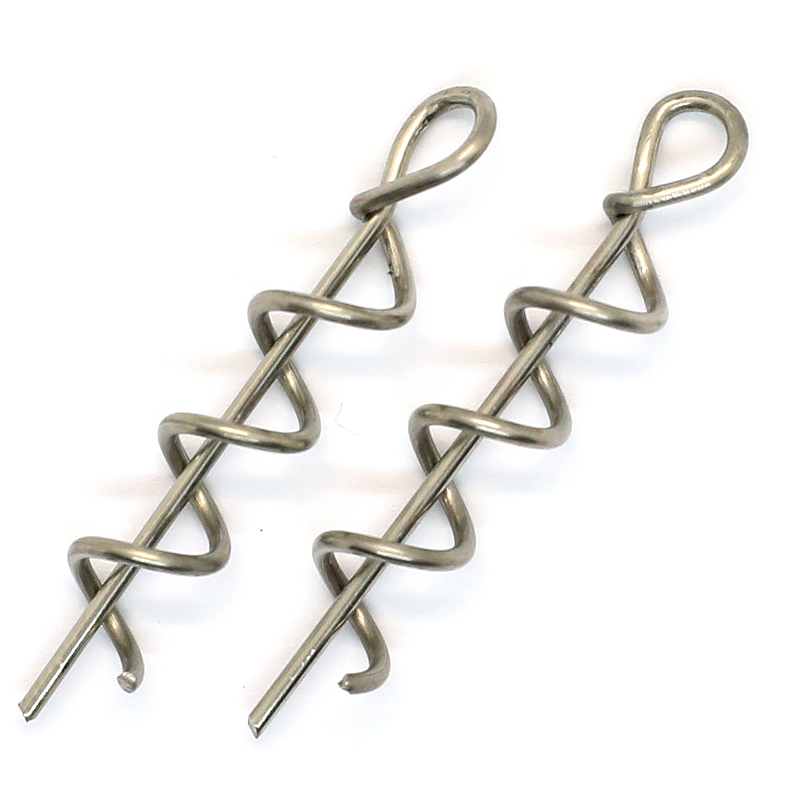Штопор Python для силікону Pike Shallow screw d4mm 1.5cm 8kg 10pc фото 3