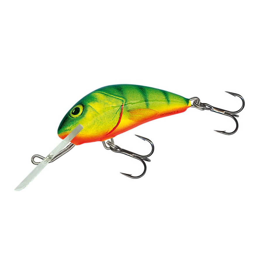 Воблер Salmo Hornet 40F 40mm 3g #Green Tiger фото 3
