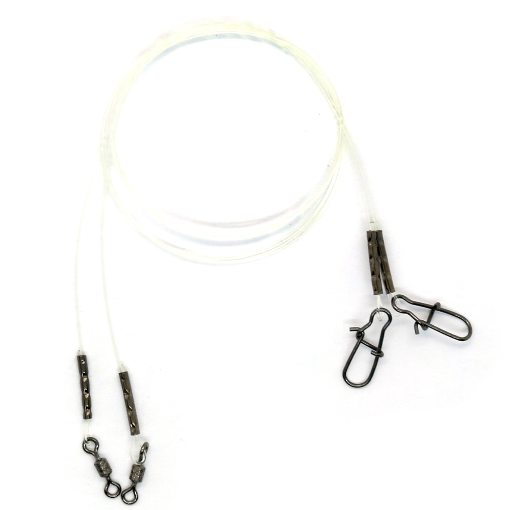 Повідець Python флюрокарбон HI-SEAS Ø 0.35 25cm 5kg 2pc фото 3
