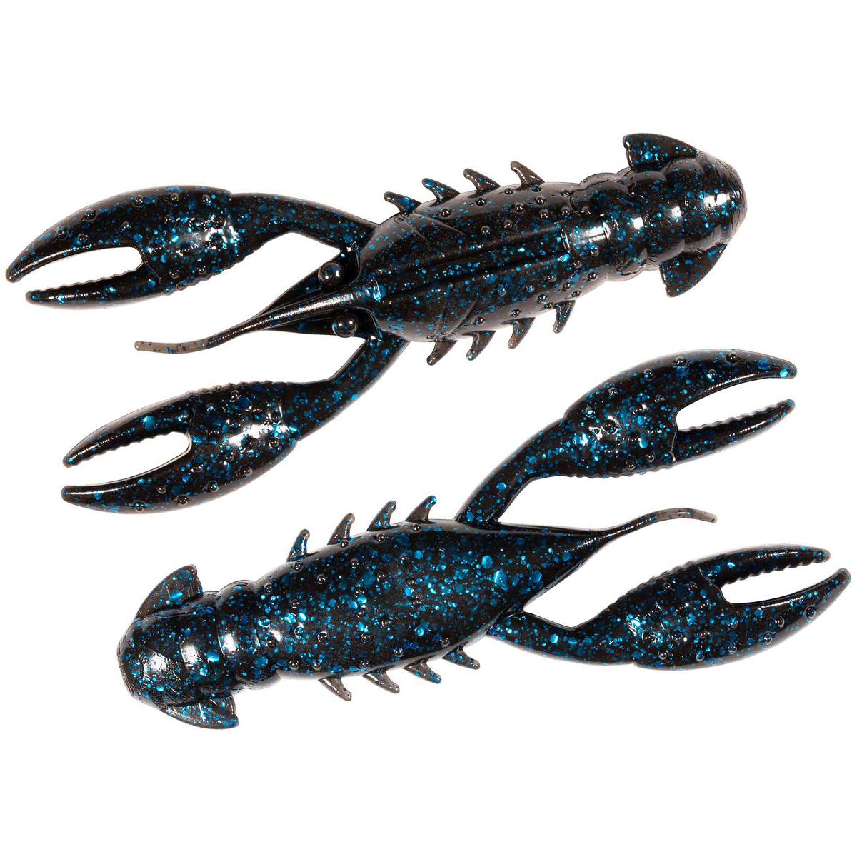 Плавающий силикон ZMAN Pro Crawz 3.5" 3pc #Green Pumpkin/Orange фото 8