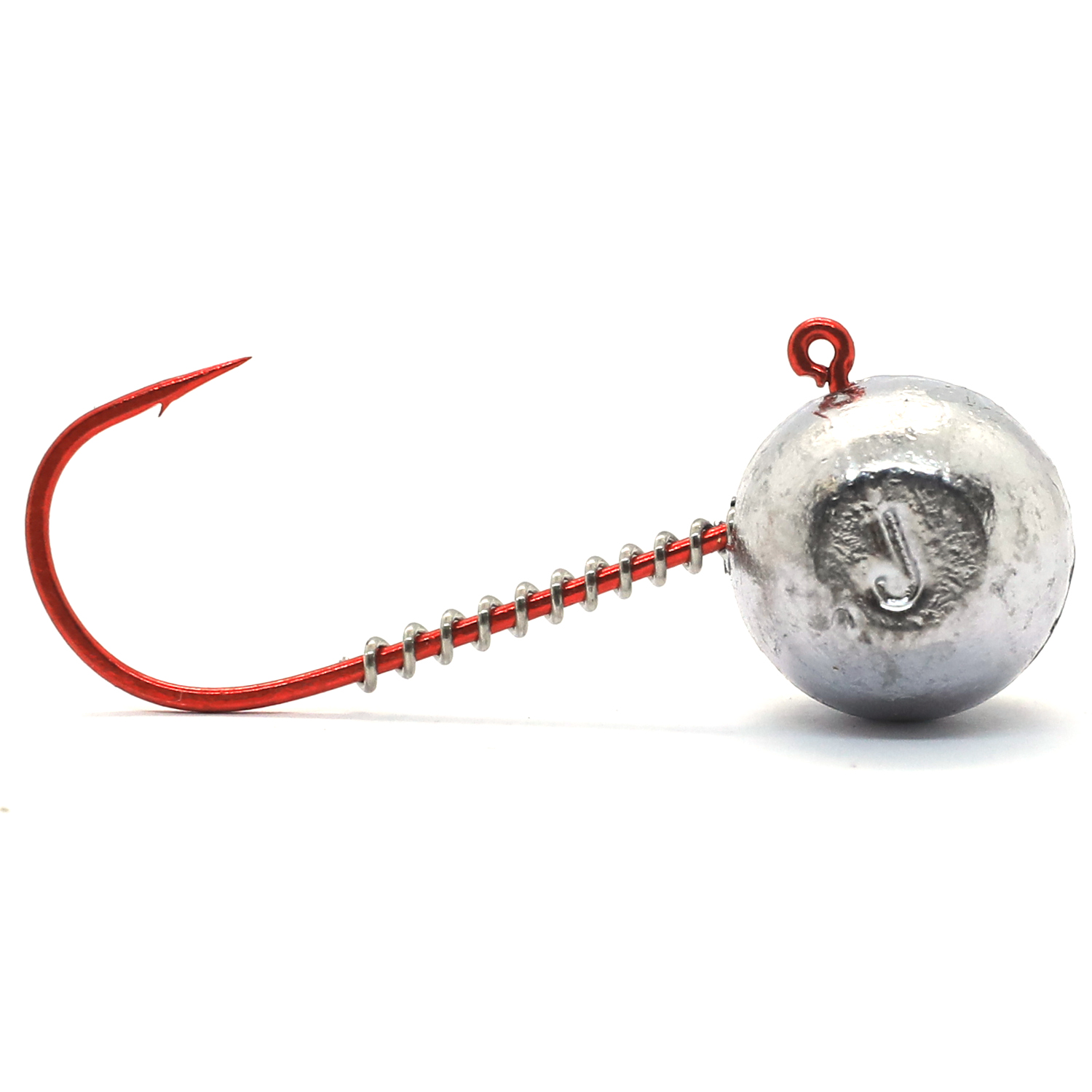Джигголовка Jigger Fudo Red AB Jig 3/0 8g 5pcs фото 5