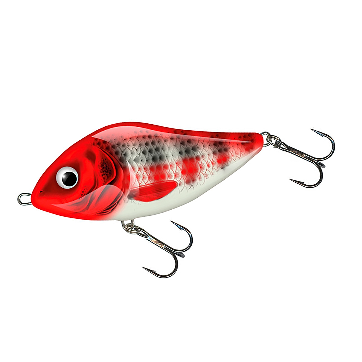 Воблер Salmo Slider 100F 100mm 36g #Wounded Real Grey Shiner фото 2