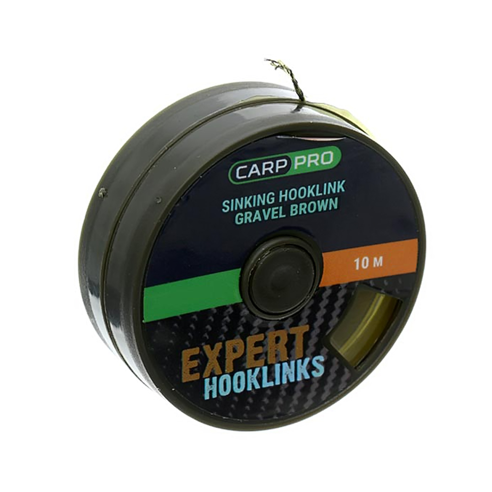 Поводковый материал Carp Pro без оболочки Gr Brown Sinking 15lbs 10m