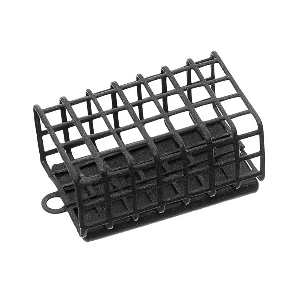 Кормушка металлическая прямоугольная большая 60x35mm 150g