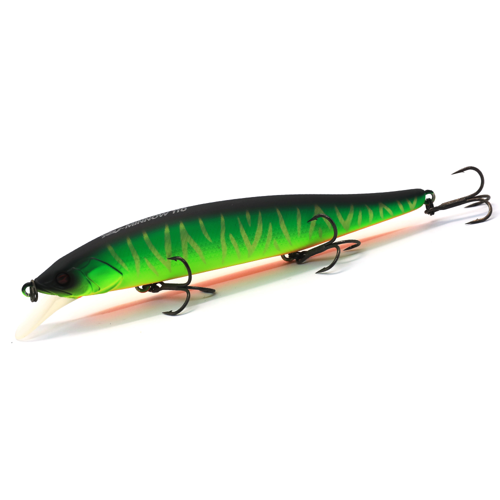Воблер Jackall RV-Minnow 110SP 110mm 16.3g #Mat Tiger