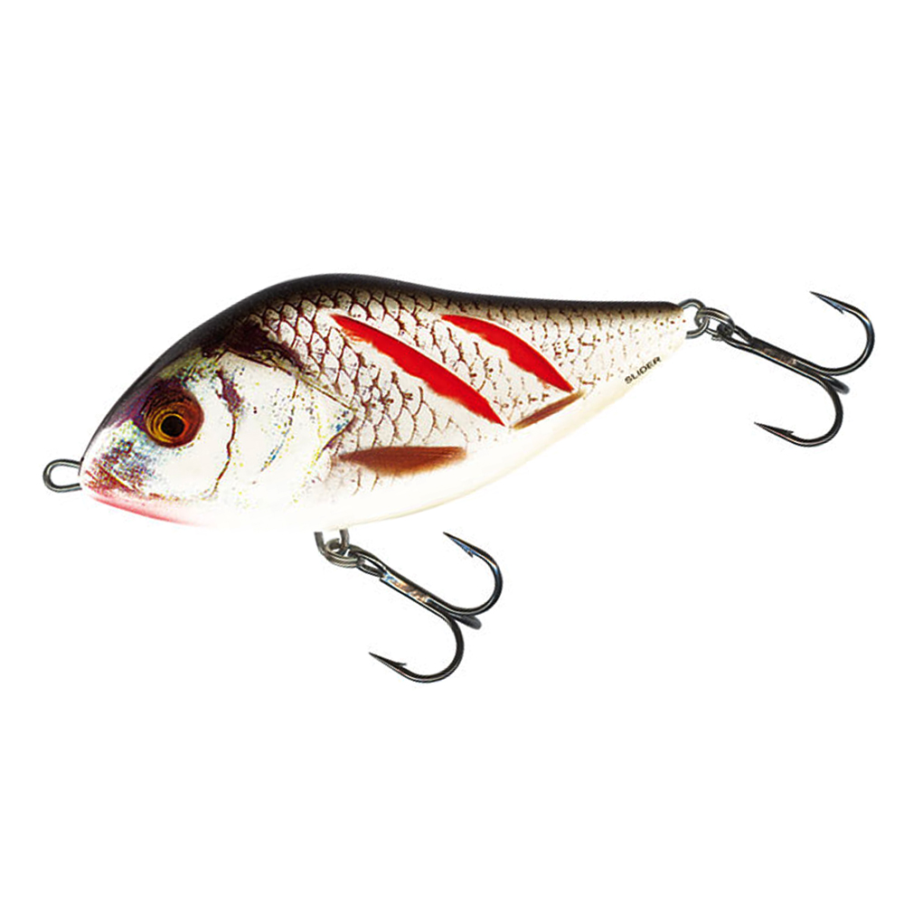 Воблер Salmo Slider 120S 120mm 70g #Wounded Real Grey Shiner