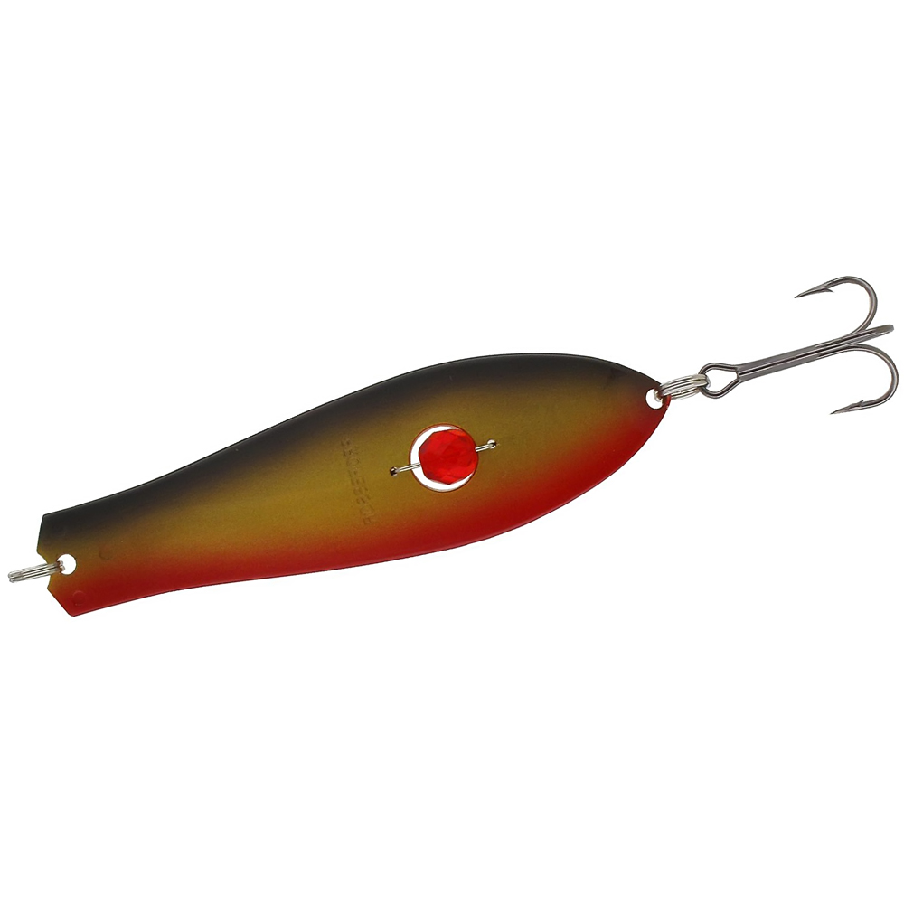 Блесна Kuusamo Professor 2 90mm 26g бусинка #BL/G/R-C UV