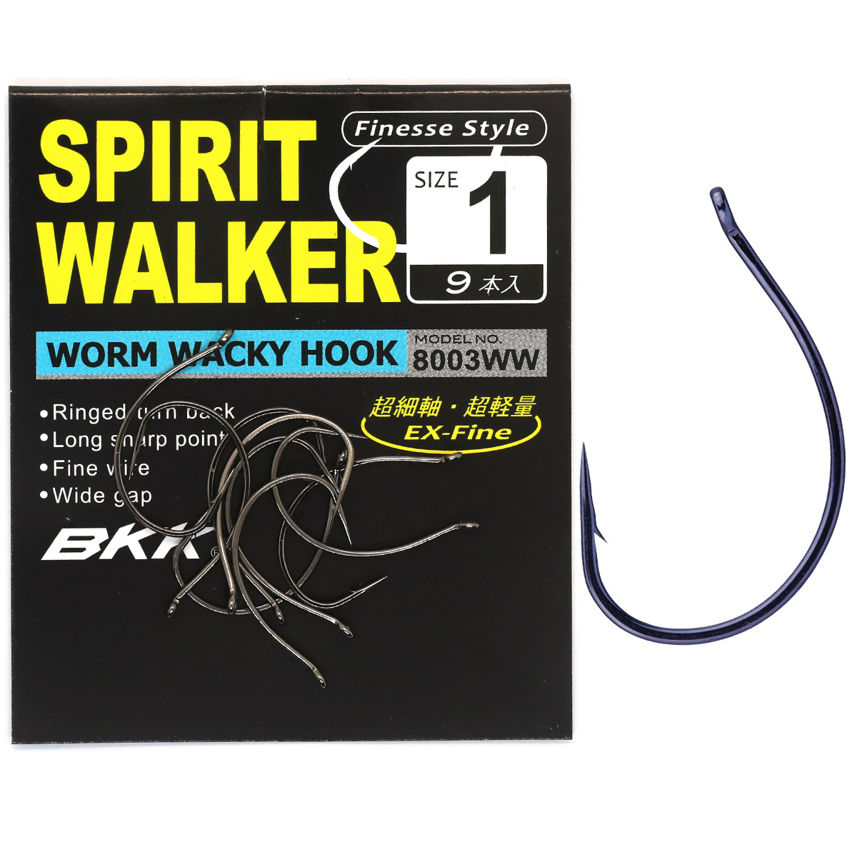 Крючок для дропшота BKK Spirit Walker #2 фото 2