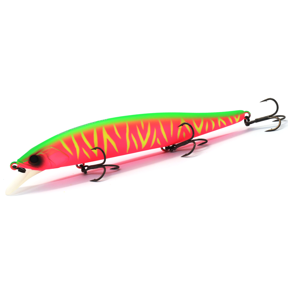 Воблер Jackall RV-Minnow 110SP 110mm 16.3g #Dragon Fruit Mat Tiger