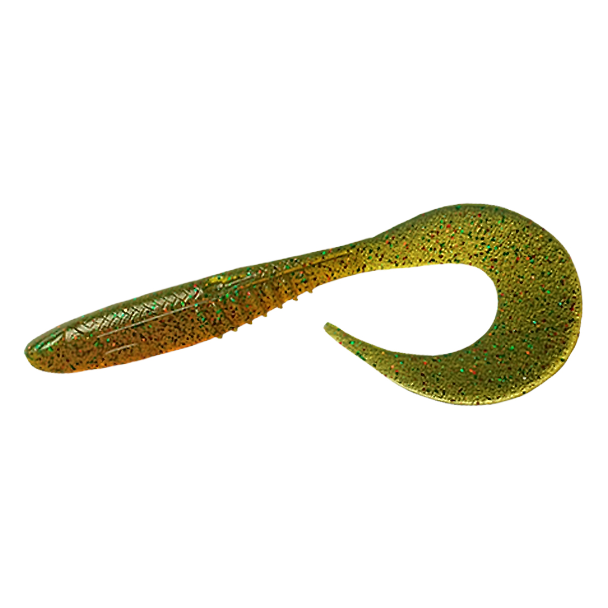 Силікон Fishing Drugs Gungsta Twist 3" #02 Motor Oil фото 4