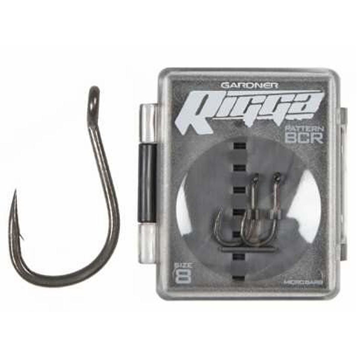 Гачки Gardner Rigga Bcr Hooks Barbed №5 фото 4