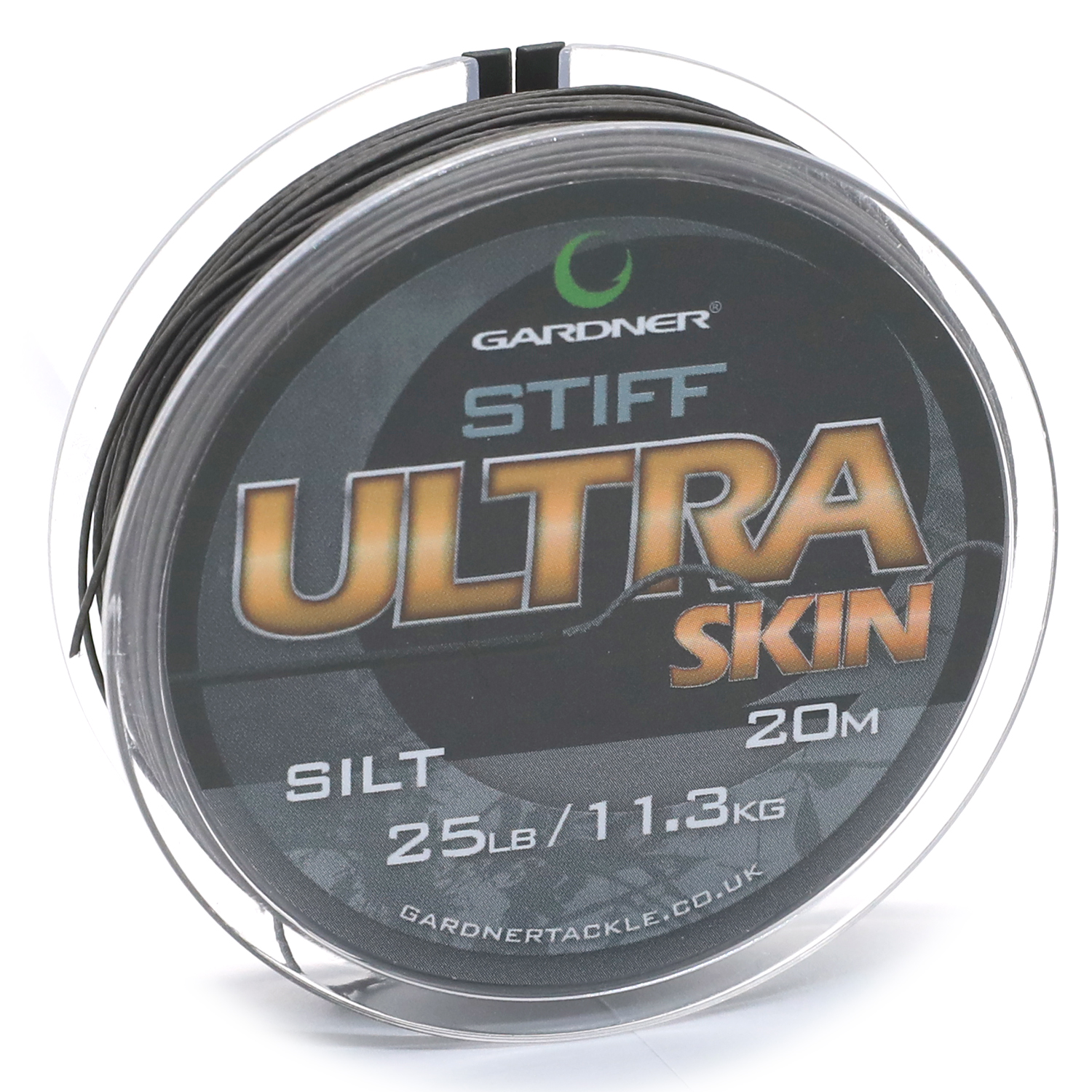 Поводочный материал Gardner Stiff Ultra Skin 25lb 11.3kg silt