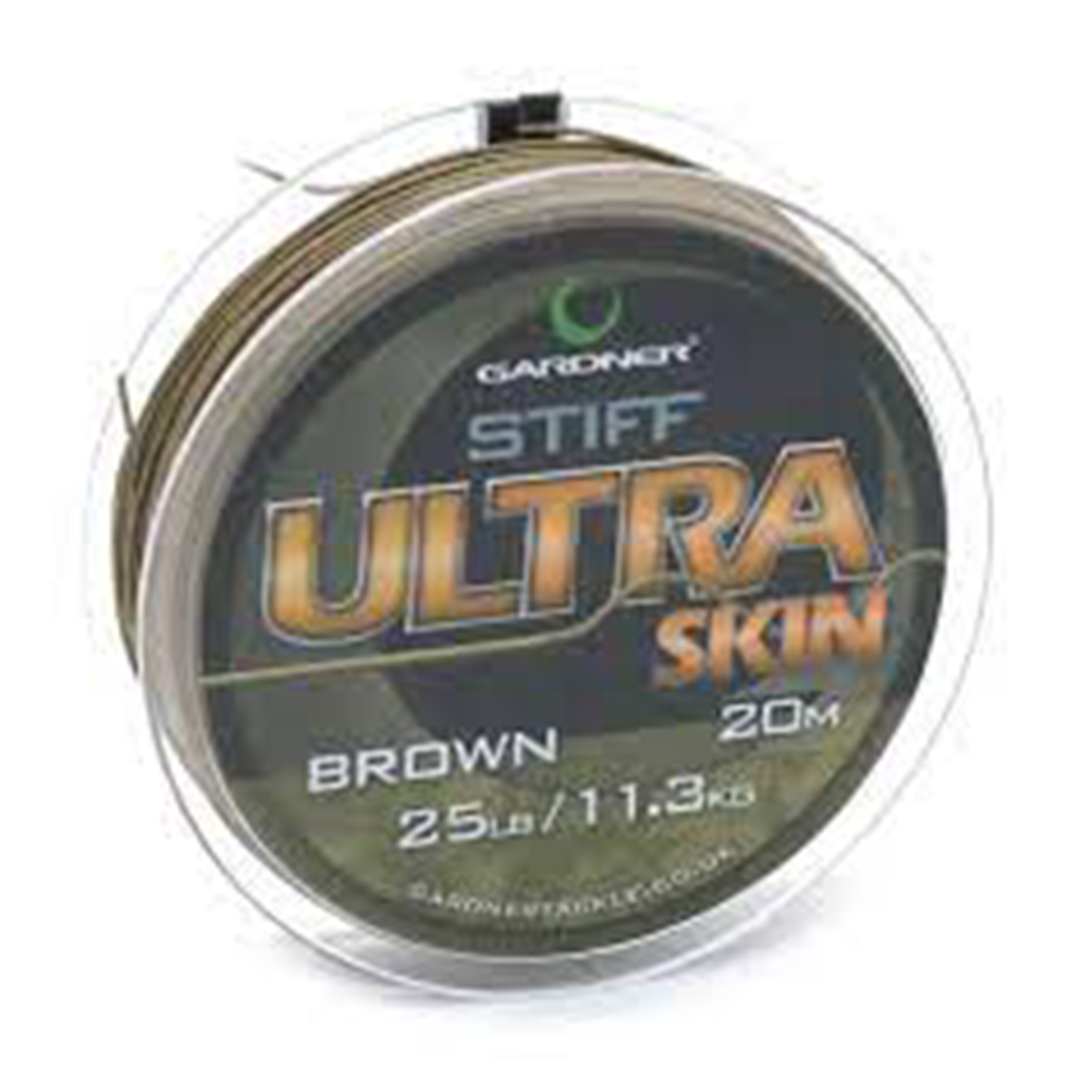 Поводочный материал Gardner Stiff Ultra Skin 25lb 11.3kg silt фото 3