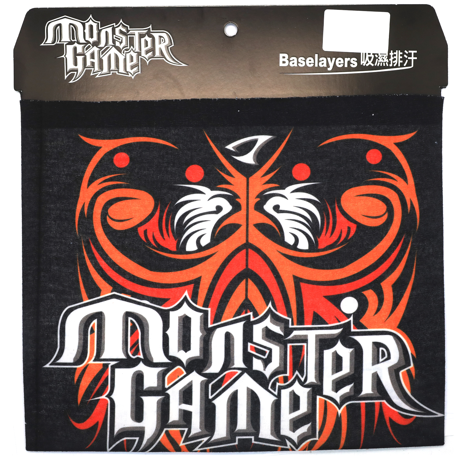 Бафф Jigging Master Monster Game Multi-functional Headwear White/Red фото 2