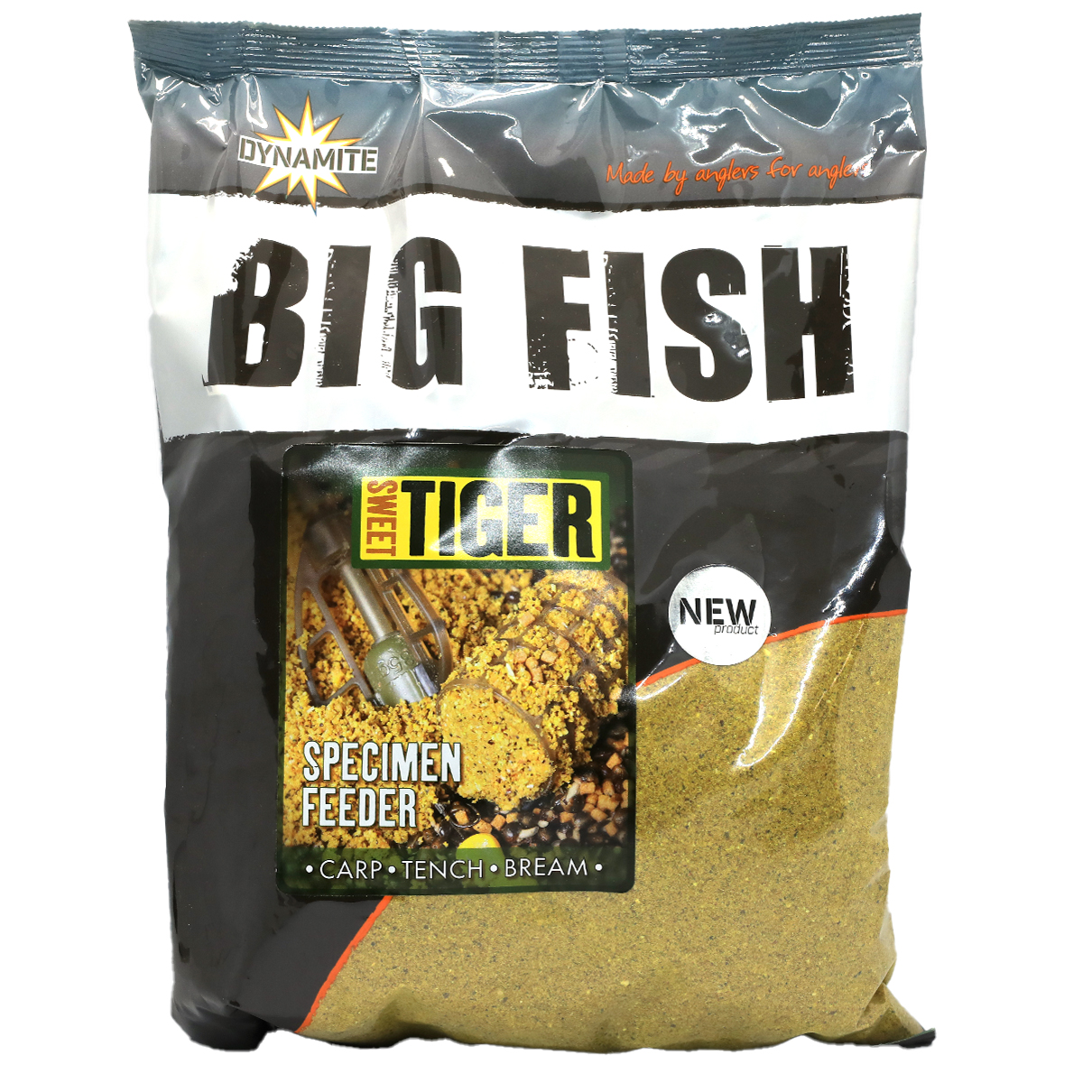 Прикормка Dynamite Baits Sweet Tiger Specimen Feeder Groundbait 1.8kg