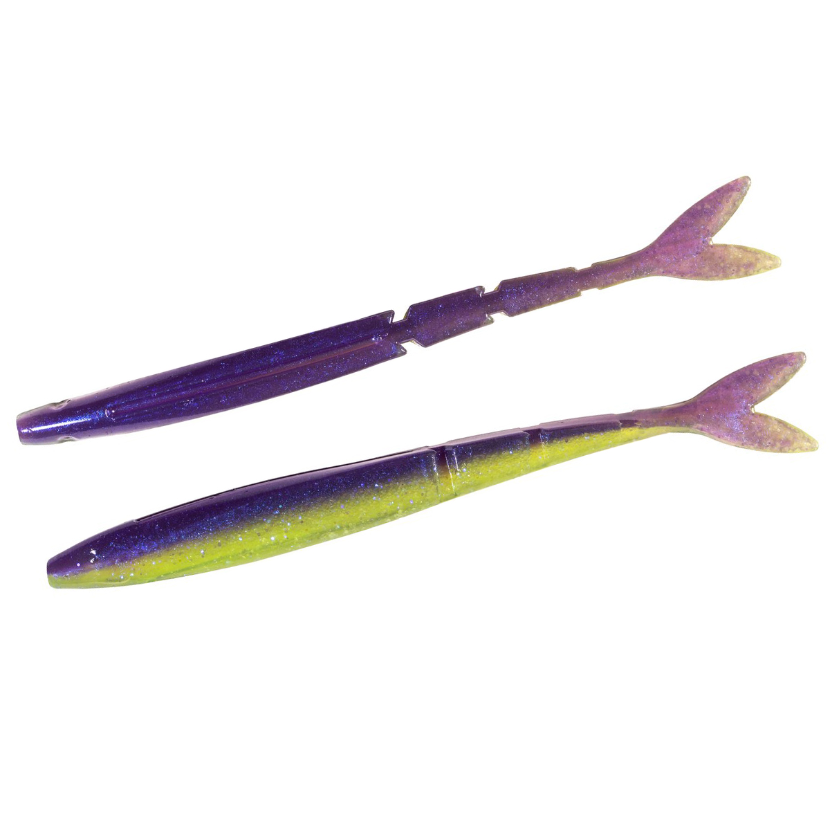 Плавающий силикон ZMAN Darterz 6" 5pc #Purple Death