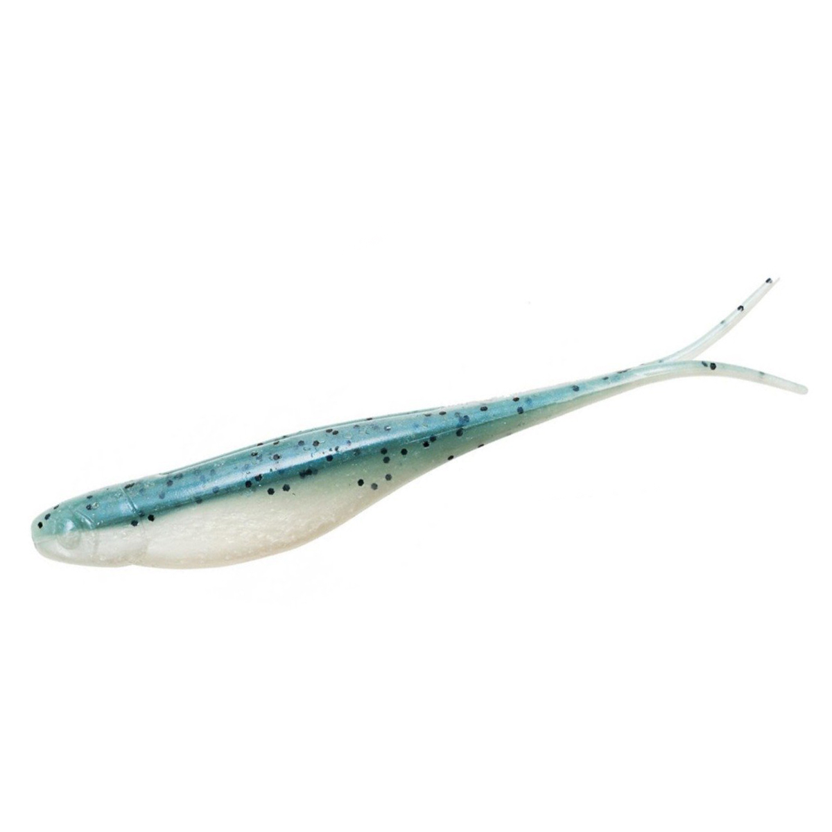 Плавающий силикон ZMAN Scented Jerk Shadz 7" 4pc #Nuked Pilchard Glow